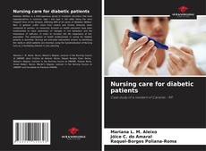Capa do livro de Nursing care for diabetic patients 