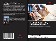 Bookcover of HA High Availability Cluster at Proxmox