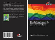 Discriminazione delle persone transgender kitap kapağı