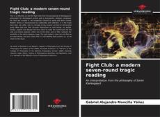 Capa do livro de Fight Club: a modern seven-round tragic reading 