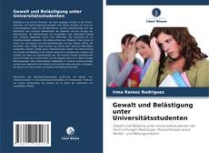 Gewalt und Belästigung unter Universitätsstudenten kitap kapağı
