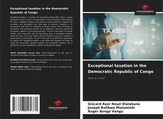 Buchcover von Exceptional taxation in the Democratic Republic of Congo