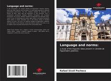 Buchcover von Language and norms: