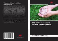 Buchcover von The current issue of African development