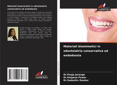 Capa do livro de Materiali biomimetici in odontoiatria conservativa ed endodonzia 