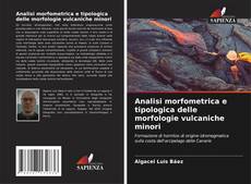 Capa do livro de Analisi morfometrica e tipologica delle morfologie vulcaniche minori 