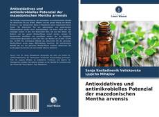 Capa do livro de Antioxidatives und antimikrobielles Potenzial der mazedonischen Mentha arvensis 