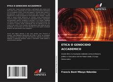 Обложка ETICA O GENOCIDIO ACCADEMICO