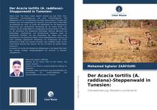 Copertina di Der Acacia tortilis (A. raddiana)-Steppenwald in Tunesien: