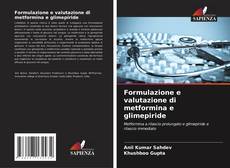 Formulazione e valutazione di metformina e glimepiride kitap kapağı