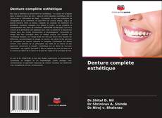 Denture complète esthétique kitap kapağı