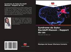 Capa do livro de Syndrome de Dyke-Davidoff-Masson : Rapport de cas 