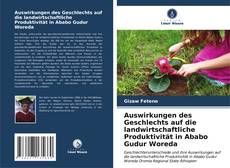 Capa do livro de Auswirkungen des Geschlechts auf die landwirtschaftliche Produktivität in Ababo Gudur Woreda 