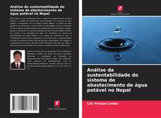 Capa do livro de Análise da sustentabilidade do sistema de abastecimento de água potável no Nepal 