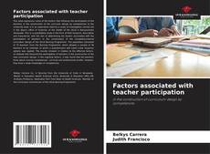 Bookcover of Factors associated with teacher participation
