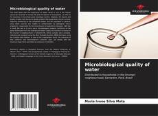 Buchcover von Microbiological quality of water