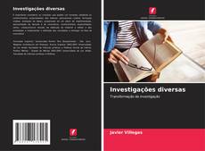 Buchcover von Investigações diversas