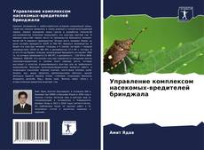 Capa do livro de Управление комплексом насекомых-вредителей бринджала 