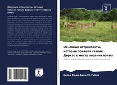 Bookcover of Основные аттрактанты, которые привели газель Доркас к месту лизания почвы