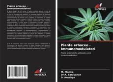 Capa do livro de Piante erbacee -Immunomodulatori 