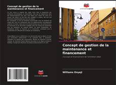 Buchcover von Concept de gestion de la maintenance et financement