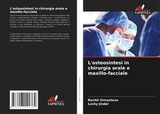 Capa do livro de L'osteosintesi in chirurgia orale e maxillo-facciale 