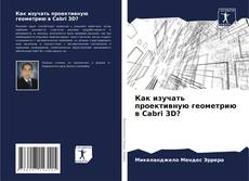 Buchcover von Как изучать проективную геометрию в Cabri 3D?