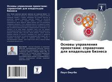 Bookcover of Основы управления проектами: справочник для владельцев бизнеса