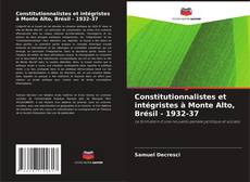 Constitutionnalistes et intégristes à Monte Alto, Brésil - 1932-37 kitap kapağı