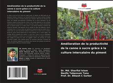 Capa do livro de Amélioration de la productivité de la canne à sucre grâce à la culture intercalaire du piment 