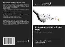 Couverture de Programas de tecnologías web
