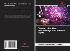 Buchcover von Ohada collective proceedings and human rights