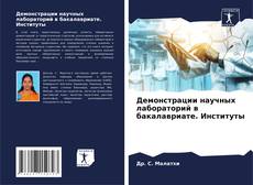 Buchcover von Демонстрации научных лабораторий в бакалавриате. Институты