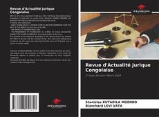 Capa do livro de Revue d'Actualité Jurique Congolaise 
