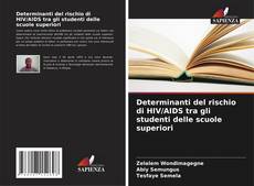 Couverture de Determinanti del rischio di HIV/AIDS tra gli studenti delle scuole superiori
