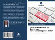 Der Korrespondent für den Schutz personenbezogener Daten kitap kapağı