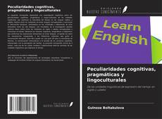 Capa do livro de Peculiaridades cognitivas, pragmáticas y lingoculturales 