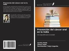 Capa do livro de Prevención del cáncer oral en la India 