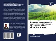 Bookcover of Влияние выращивания сельскохозяйственных культур на водно-болотные угодья