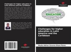 Portada del libro de Challenges for higher education in Latin America and the Caribbean