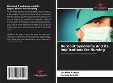 Capa do livro de Burnout Syndrome and its Implications for Nursing 