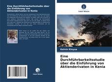 Eine Durchführbarkeitsstudie über die Einführung von Aktienderivaten in Kenia kitap kapağı