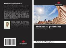 Behavioural governance kitap kapağı