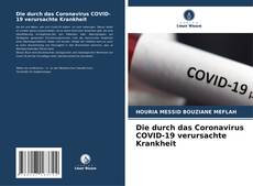 Die durch das Coronavirus COVID-19 verursachte Krankheit kitap kapağı