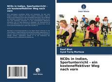 Buchcover von NCDs in Indien, Sportunterricht - ein kosteneffektiver Weg nach vorn