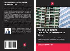 Buchcover von RESUMO DO DIREITO CONGOLÊS DA PROPRIEDADE CIVIL