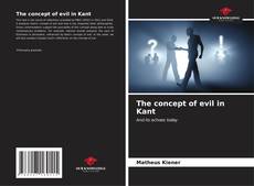Copertina di The concept of evil in Kant
