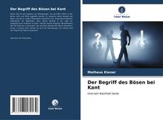 Portada del libro de Der Begriff des Bösen bei Kant