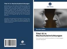 Titel IX in Hochschuleinrichtungen的封面