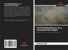 Portada del libro de Civil Disobedience as a Fundamental Right